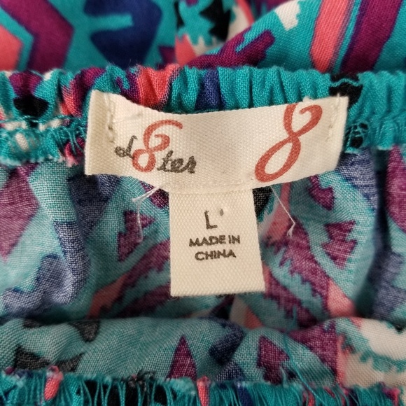 NWT L8teR Women's L Halter Sleeveless Romper - Picture 5 of 8